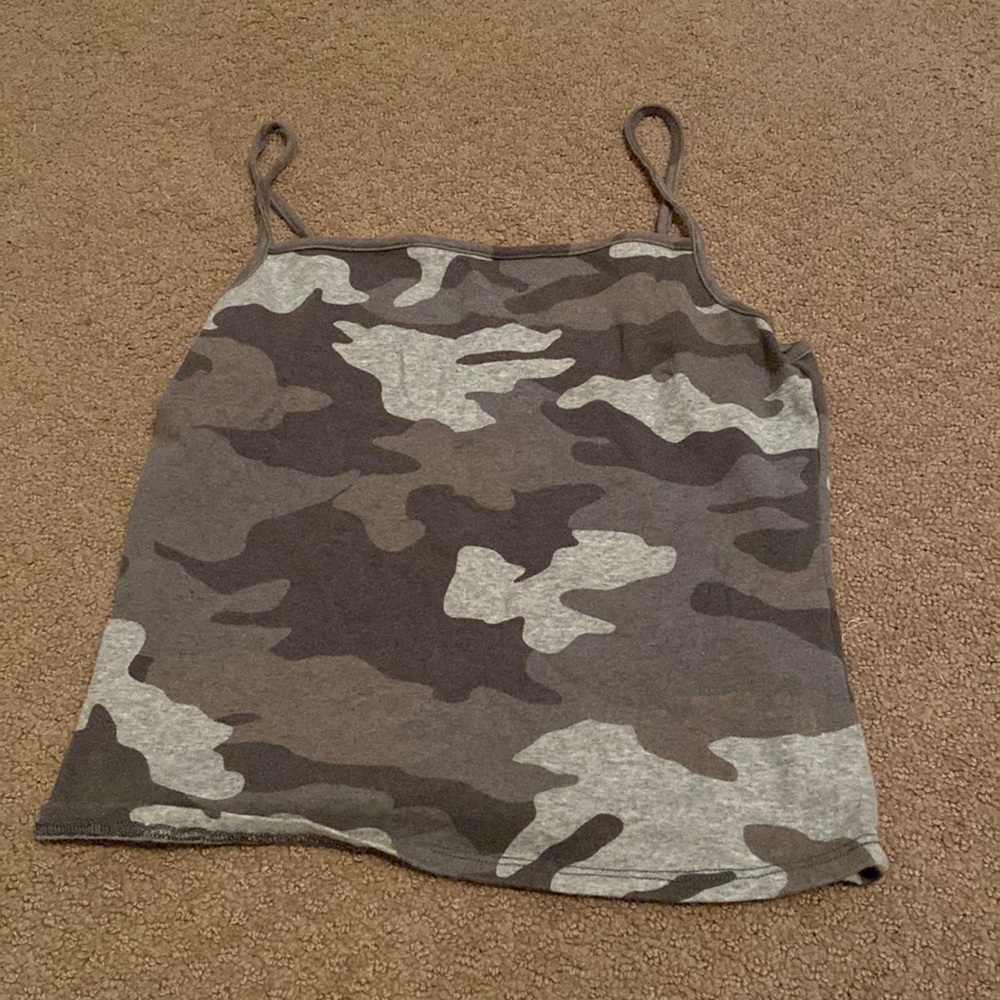 Camp Cropped tank